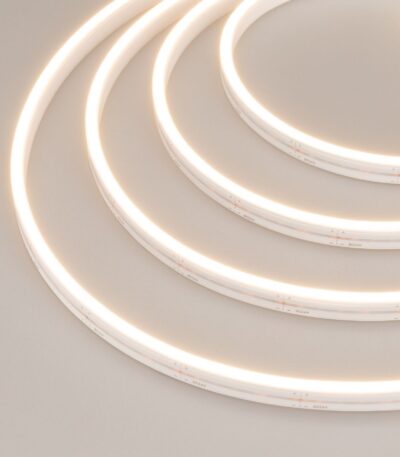 Лента герметичная Arlight MOONLIGHT-SIDE-A120-06x12mm 24V Warm2300 (9.6 W/m, IP65, 5m, wire x2) 041037