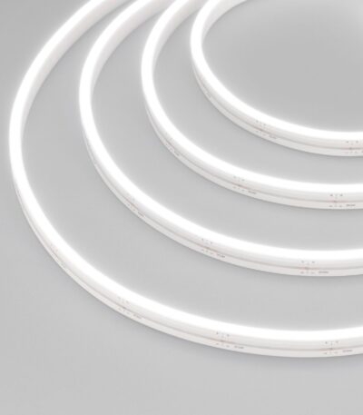 Лента герметичная Arlight MOONLIGHT-SIDE-A120-06x12mm 24V White6000 (9.6 W/m, IP65, 5m, wire x2) 041033