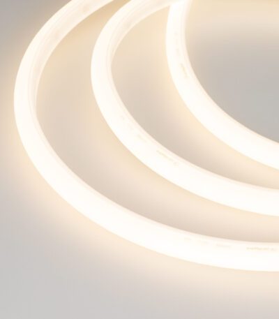 Лента герметичная Arlight MOONLIGHT-TOP-A144-16x15mm 24V Warm3500 (9.6 W/m, IP65, 2835, 5m, Wire x1) 038604