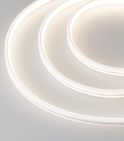 Лента герметичная Arlight MOONLIGHT-TOP-X320-11x7mm 24V Day4000 (10 W/m, IP65, CSP, 5m, wire x2) 037561