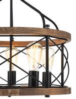 Подвесная люстра Indigo Camino 10017/5P Black V000206