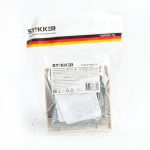 Переключатель перекрестный 1-клавишный Stekker Эрна 39926