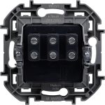 Выключатель трехклавишный Legrand Inspiria 673641