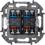 Переключатель двухклавишный Legrand Inspiria 673657