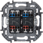 Переключатель двухклавишный Legrand Inspiria 673665