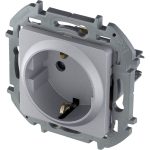 Розетка с/з со шторками Legrand Inspiria 673732