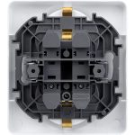 Розетка двойная с/з Legrand Inspiria 673750