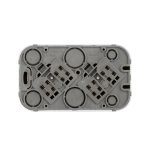 Розеточный блок двойной б/з Legrand Quteo 782231