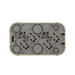 Розеточный блок двойной с/з Legrand Quteo 782293
