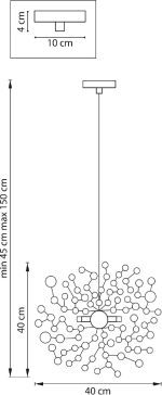 Подвесной светильник Lightstar Extra (721134+572104) L1P721134