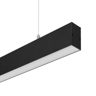 Линейный подвесной светильник Arlight SP-LINE-HANG-3567-L960-32W Warm3000 (BK, 120 deg, 230V) 056355