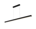 Линейный подвесной светильник Italline IT013-6021 black 3000K