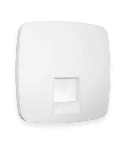 Лицевая панель для компьютерной/телефонной розетки RJ-45/RJ-11 Ambrella Volt Omega OP1320