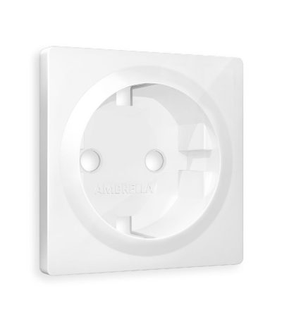 Лицевая панель для розетки с/з Ambrella Volt Alfa AP1060