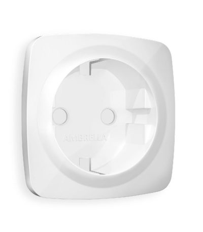 Лицевая панель для розетки с/з Ambrella Volt Omega OP1060
