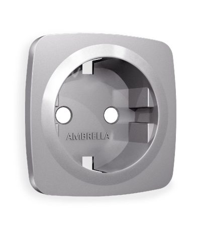 Лицевая панель для розетки с/з Ambrella Volt Omega OP5060