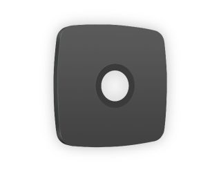 Лицевая панель для TV розетки Ambrella Volt Omega OP9130