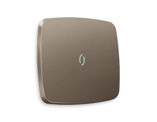 Лицевая панель для выключателя одноклавишного с подсветкой Ambrella Volt Omega OP6320