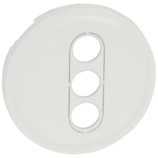 Лицевая панель Legrand Celiane розетки аудио/видео RCA белая 068213