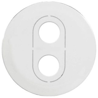 Лицевая панель Legrand Celiane розетки Banana белая 068231