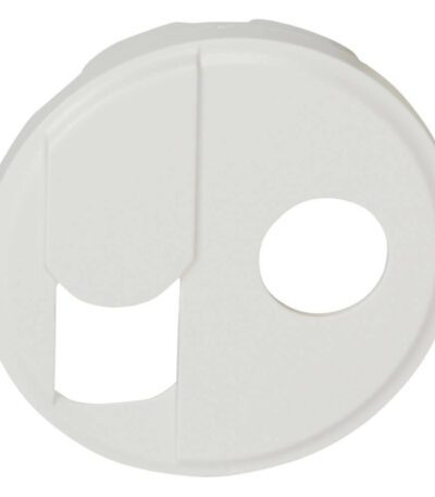 Лицевая панель Legrand Celiane розетки RJ45+ТV тип F белая 068239