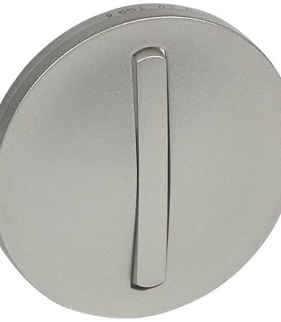 Лицевая панель Legrand Celiane выключателя одноклавишного титановая 065101