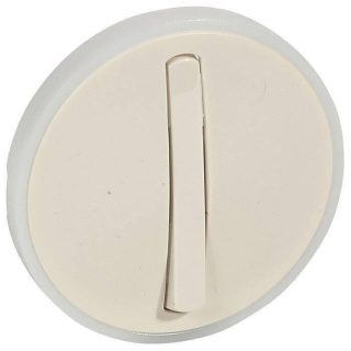 Лицевая панель Legrand Celiane выключателя с контурной подсветкой слоновая кость 066277