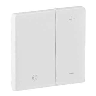 Лицевая панель Legrand Valena Life светорегулятора клавишного белая 754890