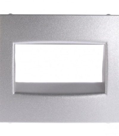 Лицевая панель Legrand Valena розетки RJ45 алюминий 770255