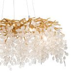 Подвесная люстра Delight Collection Shiro-noda FTB006R-100 brass/clear