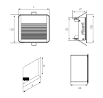 Подсветка для лестниц и ступеней Fiberli LLGEN105 11140301