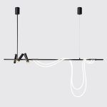 Подвесной светильник Delight Collection 7242P/L1200 black/white