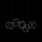 Подвесной светильник Delight Collection Lucciola MD18001068-5A chrome