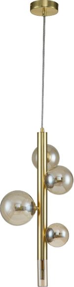 Подвесная люстра Indigo Canto 11026/5P Gold V000245