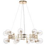 Подвесная люстра Crystal Lux LUXURY SP16 GOLD