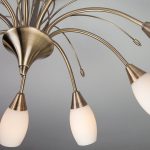 Люстра на штанге Eurosvet Ginevra 22080/9 античная бронза 00000055431