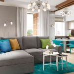 Люстра на штанге Eurosvet Ginevra 22080/9 античная бронза 00000055431