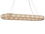 Подвесная люстра Newport Melody 8560/100 C oval gold polished М0070796