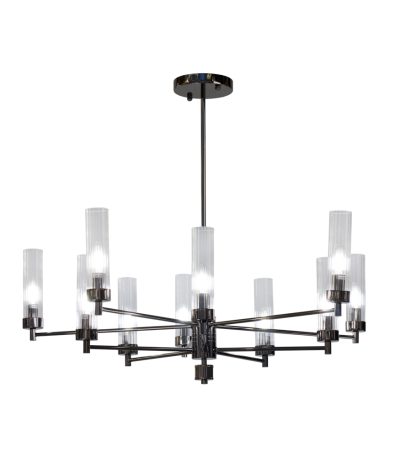 Люстра на штанге AM Group INDIGO SP10 PEARL BLACK