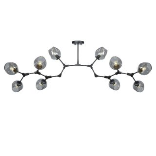 Люстра на штанге AM Group LOFT-10 BK