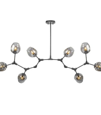 Люстра на штанге AM Group LOFT-8 BK