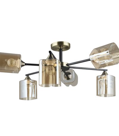 Люстра на штанге Arte Lamp Merci A4185PL-6BK