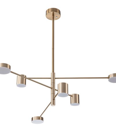 Люстра на штанге Arte Lamp Stanley A2476PL-40PB