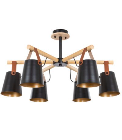 Люстра на штанге Arte Lamp Thomas A7032PL-6BK