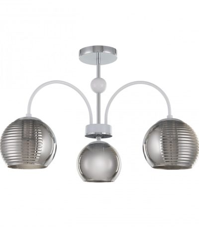Люстра на штанге Arte Milano Napoli 320719/3 CR+WH