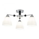 Люстра на штанге Arte Milano Napoli 325119/3 CR+BK