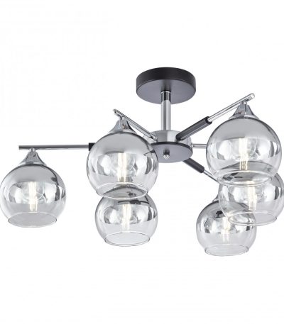 Люстра на штанге Arte Milano Napoli 339354/6 CR+BK