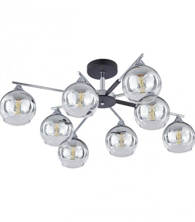Люстра на штанге Arte Milano Napoli 339354/8 CR+BK