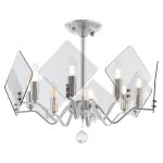 Люстра на штанге Arte Milano Sorrento 375309/8/500 CR