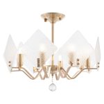 Люстра на штанге Arte Milano Sorrento 376309/8/500 GD